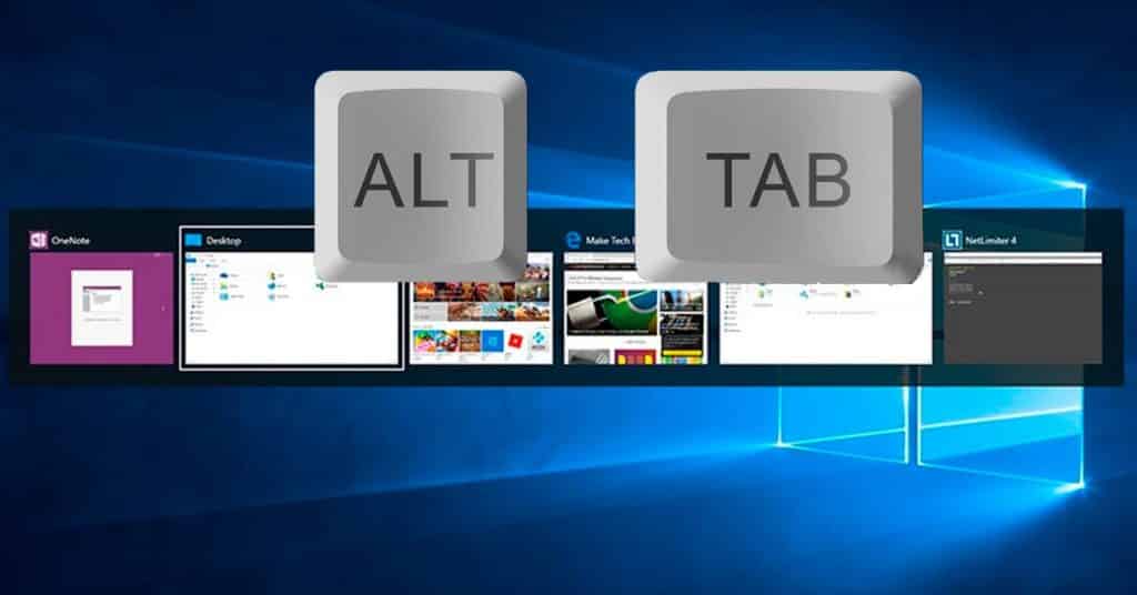 Atajos de teclado para Windows