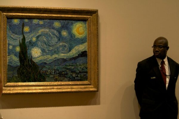 La noche estrellada de Van Gogh expuesta en el MoMA de Nueva York