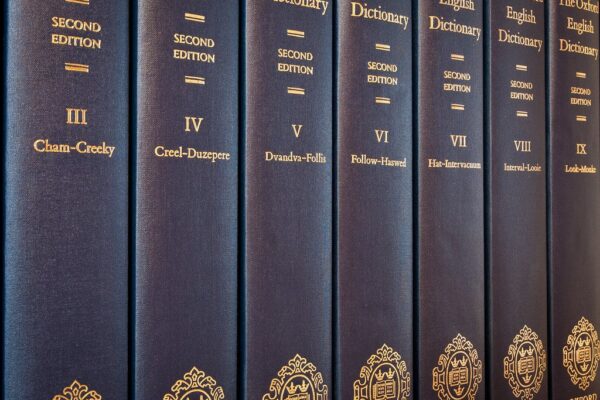 Tomos de la segunda edición del Oxford English Dictionary